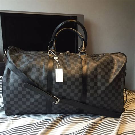 louis vuitton men's travel bag|louis vuitton weekend bag men's.